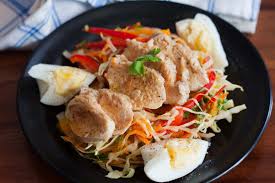 Steam Chicken Salad